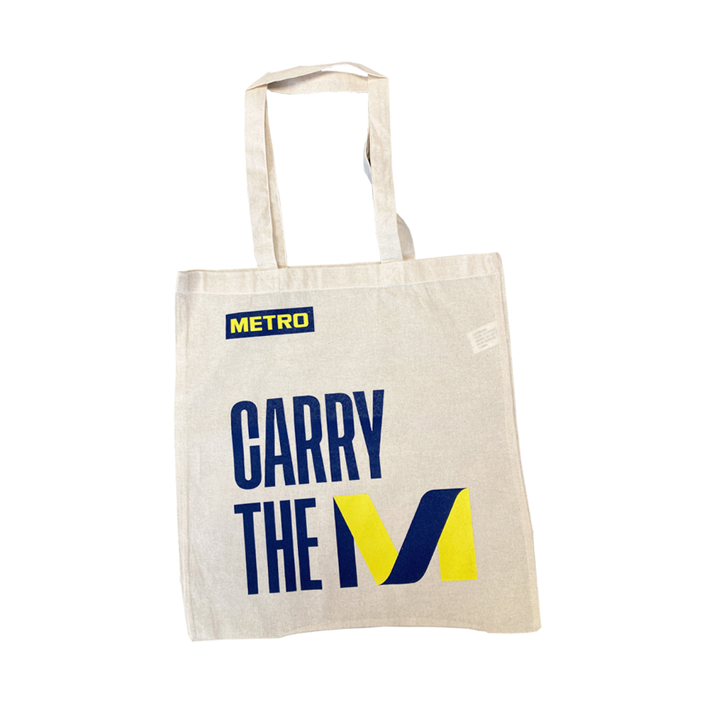 Baumwolltasche "Carry the M" METRO Wholesale