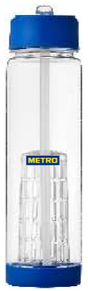 METRO Wholesale Tutti Frutti Trinkflasche