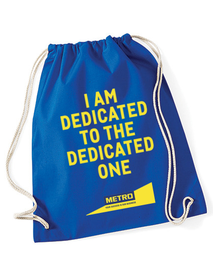 Turnbeutel blau METRO Wholesale